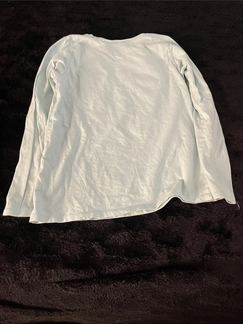 The Children's Place Light Aqua Long-Sleeve Tee with Teal Butterfly
